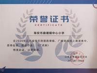 闲暇体操小健将  省级展演夺金奖